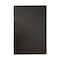 Flash Furniture Banks 24x36 Jersey Display Case with Solid Pine Wood Frame, UV Treated Acrylic Window, Velvet Backing Board, and Anti-Theft Lock in Black HMHD-23M099YBN-BLK-2436-GG - alternate 3